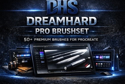 DreamHard Pro Brushset — Procreate