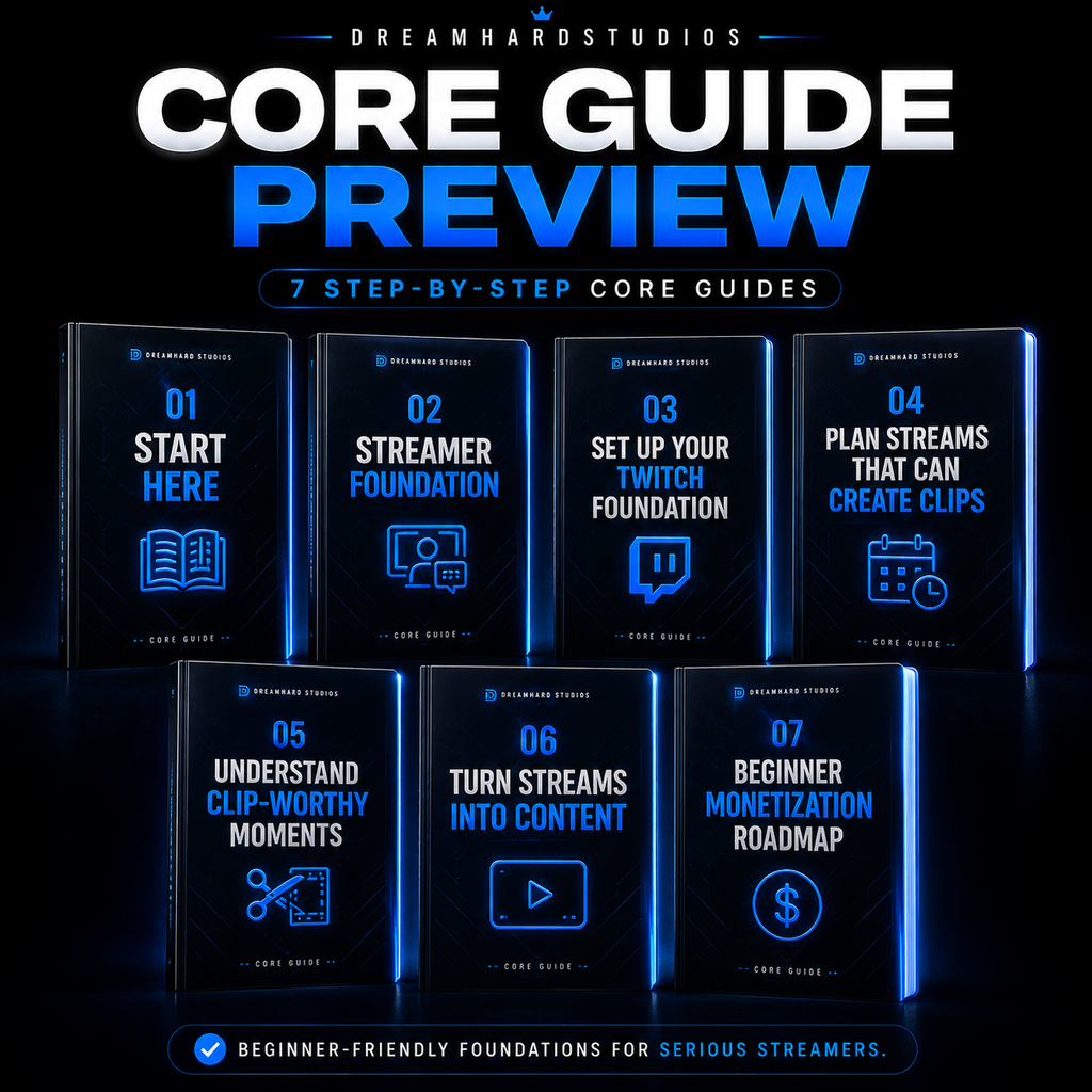 Dreamhardstudios Streamer Growth Core