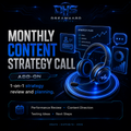 Monthly Content Strategy Call